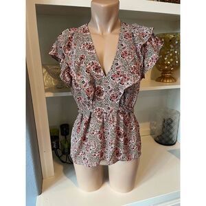 Max Studio Paisley Blouse